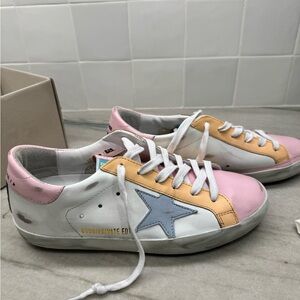 Golden Goose Super Star Classic Shoes Sneakers NEW 38